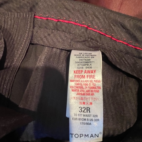 Topman Black Suit 38R - Picture 5 of 5